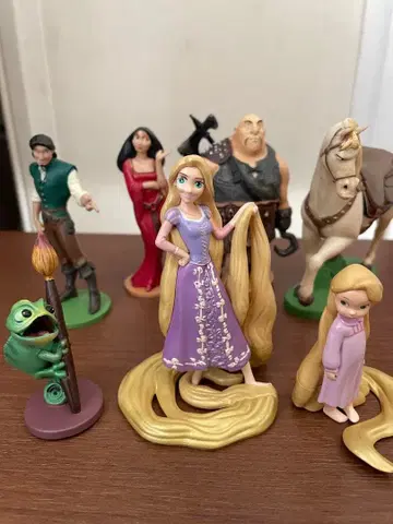 디즈니 라푼젤 더 시리즈 피규어 세트