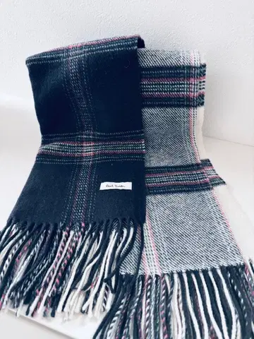 폴스미스 체크 무늬 머플러