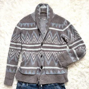 Barefoot Dreams S 남성용 가디건 코지칙 그레이