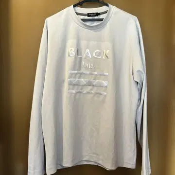 BLACK LABEL CRESTBRIDGE 긴팔 티셔츠 라이트 그레이