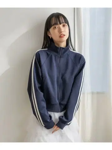 로리즈팜 트랙 자켓 네이비