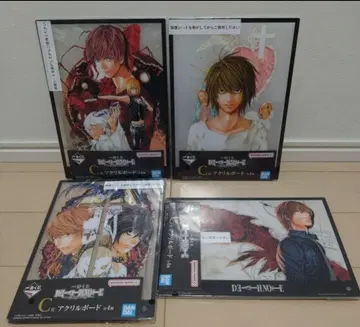 [최저가 도전! C상 아크릴 보드 전 4종 컴프] 제일복권 데스노트