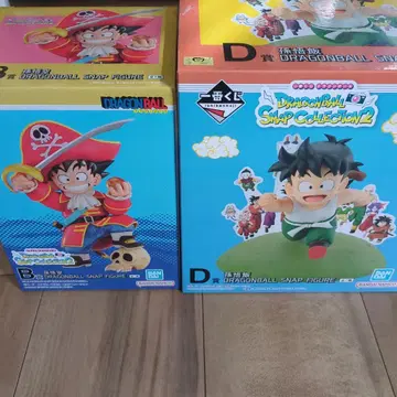 드래곤볼 제일복권 피규어 2개 세트
