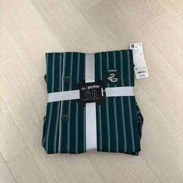 새상품 GU Harry Potter 슬리데린 스트라이프 파자마 XL