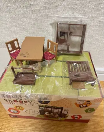 SNOOPY 스누피 와킷사 리멘트 가구 묶음 판매 미니어처