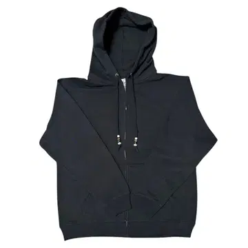 [새상품] [아메카지] 풀 집업 후드티 무지 후드티 블랙 L