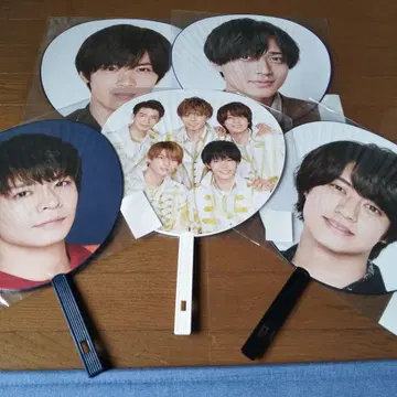 King & Prince 부채 5장 세트