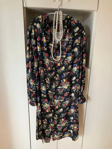 플라워 모티브 원피스