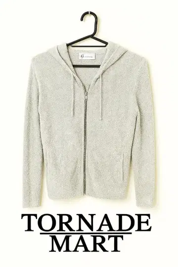 TORNADE MART 더블 집업 후드티