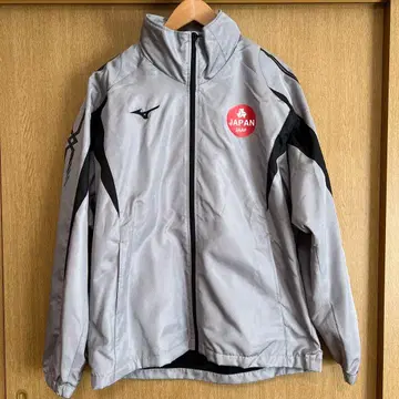 Mizuno 나일론 자켓 그레이 저지