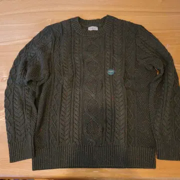 콩 헤리티지 소프트 코튼 피셔맨 스웨터 크루넥