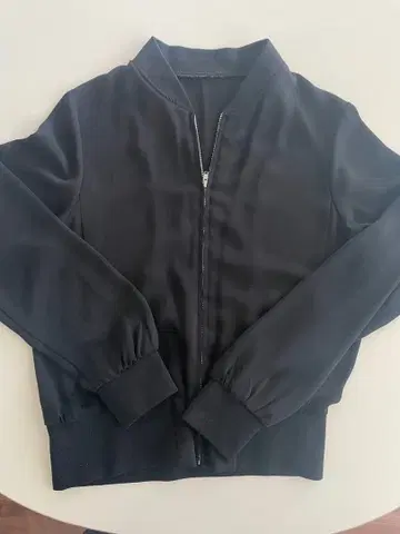 블랙 MA-1 자켓 XS