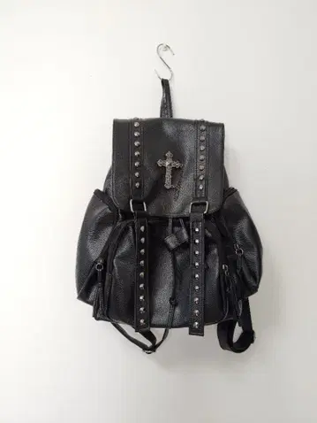 Y2K 지뢰계 블랙 백팩 미사용 새상품