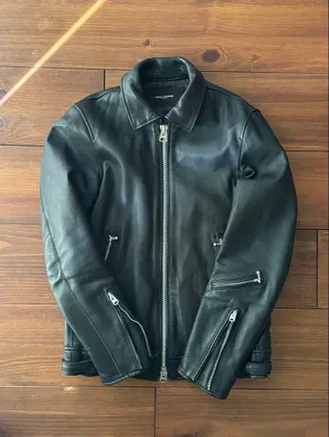 천연 가죽/나노 유니버스/양가죽/ 가죽 자켓/싱글 라이더 M 블랙