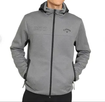 캘러웨이 DSPD 집업 후드티 그레이 L