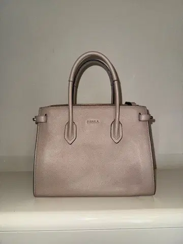 FURLA 그레이 가죽 백 2way