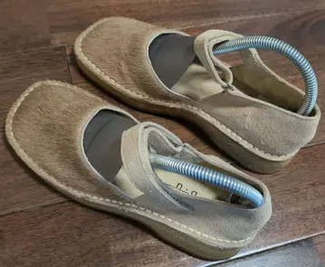 n.g(nouvelle gufo) 스웨이드 오픈토 신발 23cm