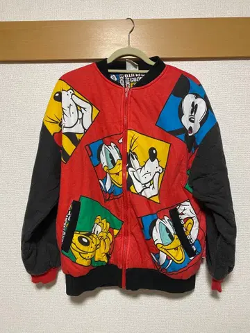 미키&프렌즈 올 패턴 자켓 화려한 디자인