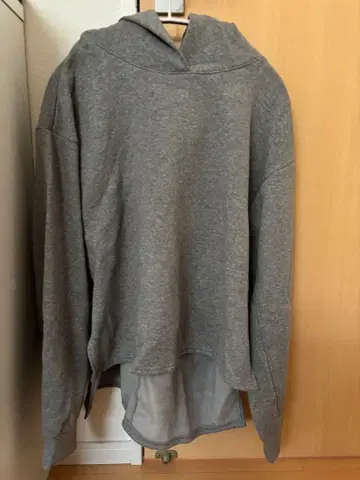 앤디콜 그레이 후드 부착 후드티 M