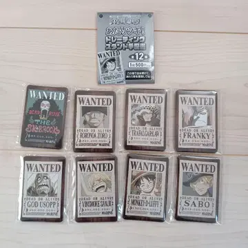 원피스 트레이딩 스탠드 수배서