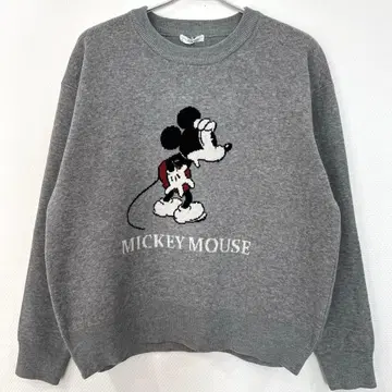 새상품 디즈니 미키 니트 풀오버 LL 스웨터 크리스마스