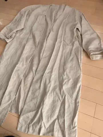 무인양품 린넨 100 코트