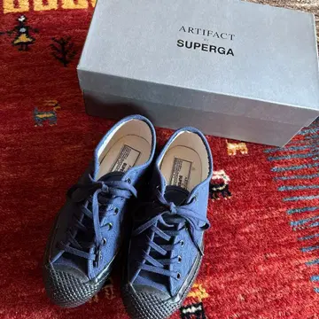 SPERGA ARTIFACT 스페르가 스니커즈 38 24cm 네이비