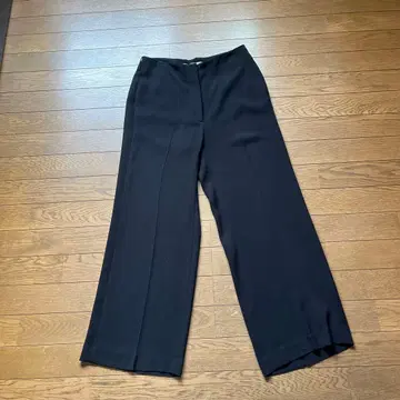 theory luxe 블랙 팬츠 036