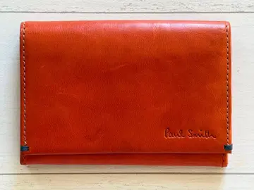 Paul Smith 명함지갑 오렌지 남녀 공용