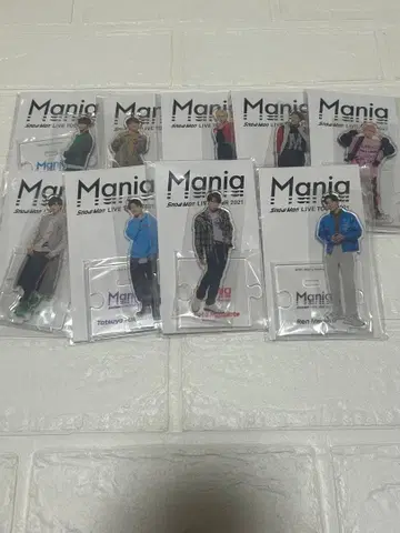 SnowMan 매니아 아크릴 스탠드 세트