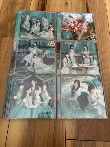 노기자카46 네이블 오렌지 초회 한정판 6장 세트