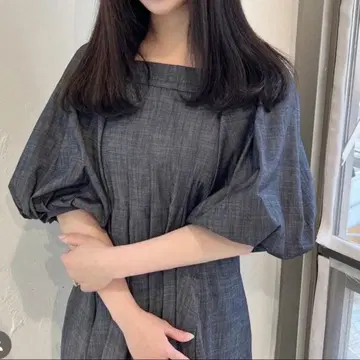 셀포드 스퀘어넥 원피스 IND