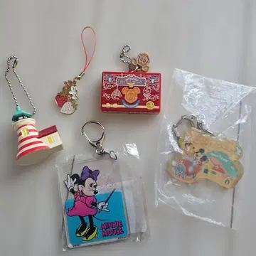 디즈니 키링 세트