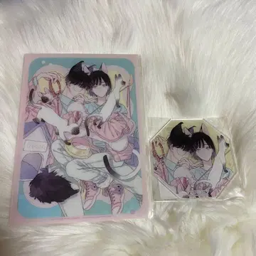 LOVELY INUMIMI DARLING 요시다 유코 아크릴 코스터