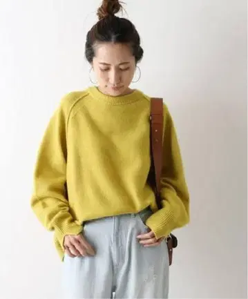 FRAMeWORK 프레임워크 크루넥 숏 풀오버 니트