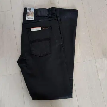 새상품 누디진 린 딘 블랙 코팅 모델 사이즈 33