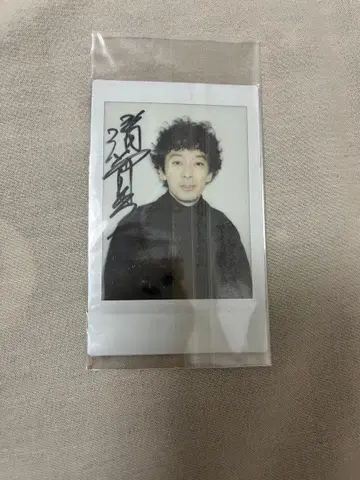 타키토 켄이치 친필 사인 폴라로이드