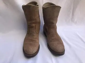 레드윙 RED WING 베이지 스웨이드 숏부츠