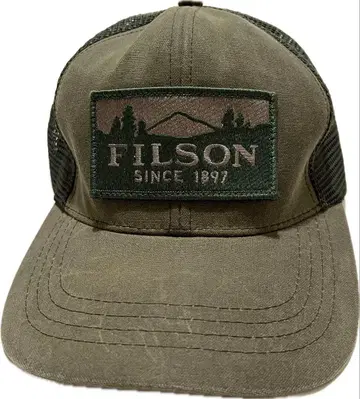 필슨 오일드 캡 올리브 카키