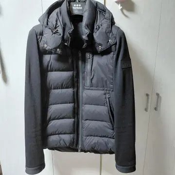 미사용급! 타트라스 TARO 블랙 사이즈 03 L 블랙 하이브리드 다운