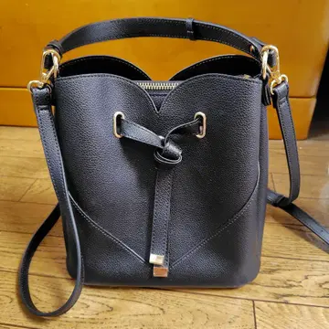 인기 VIS 숄더백 블랙