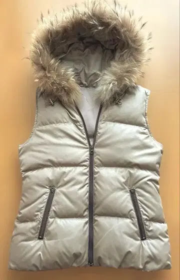 innowave 후드 부착 다운 베스트