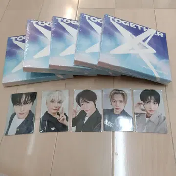 미사용 TOMORROW X TOGETHER 앨범 5장 세트 사이타마
