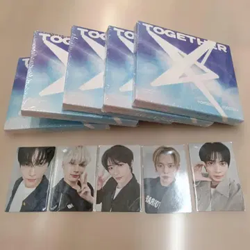 미사용 TOMORROW X TOGETHER 앨범 5장 세트 사이타마