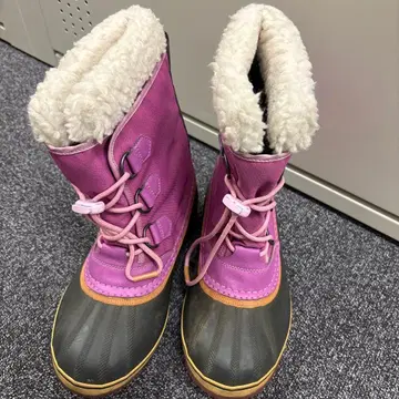 SOREL 방수 핑크 부츠