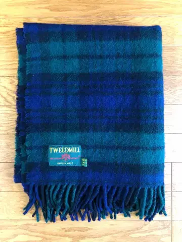 트위드밀 대형 스톨 숄 담요 TWEEDMILL 체크