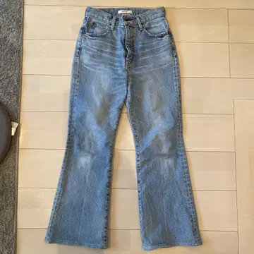 moussy 부츠컷 데님 라이트 블루