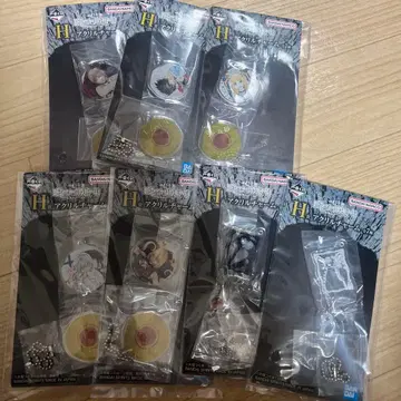 제일복권 데스노트 H상 아크릴 참 7종 세트