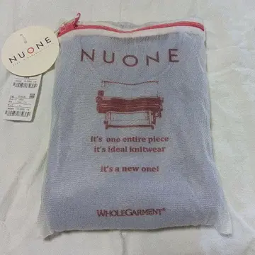 누완 캐시미어 실크 니트 스웨터 홀 가먼트 S 사이즈