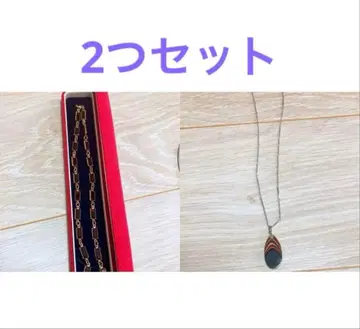 [앤티크] 골드톤 목걸이, 전통 공예 목걸이 세트